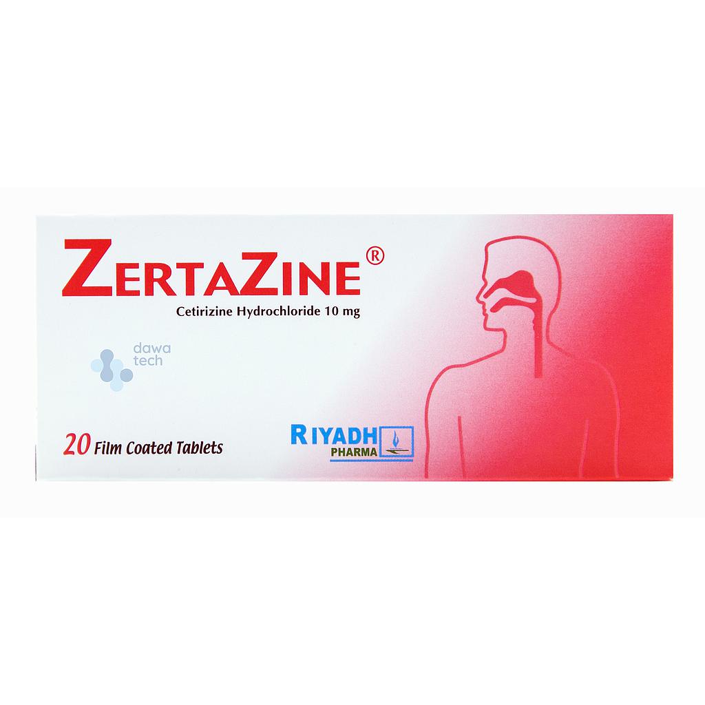 ZERTAZINE(10MG)20TAB