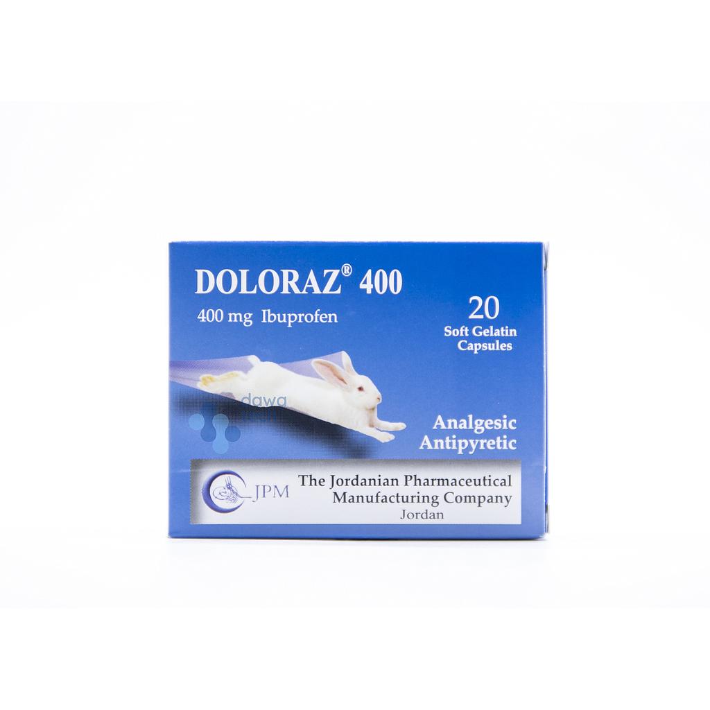 DOLORAZ 400MG CAP