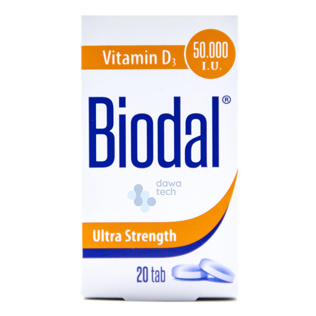 BIODAL 50.000 20TAB