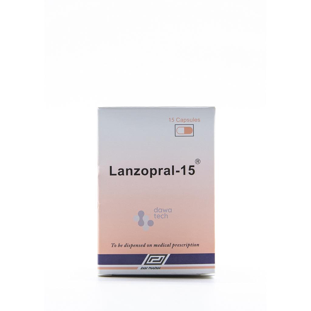 LANZOPRAL 15MG 15CAP