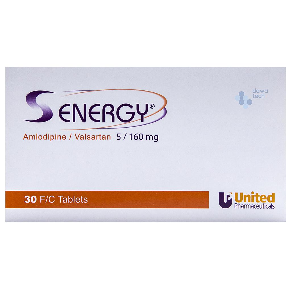 SENERGY 160/5MG 30TAB