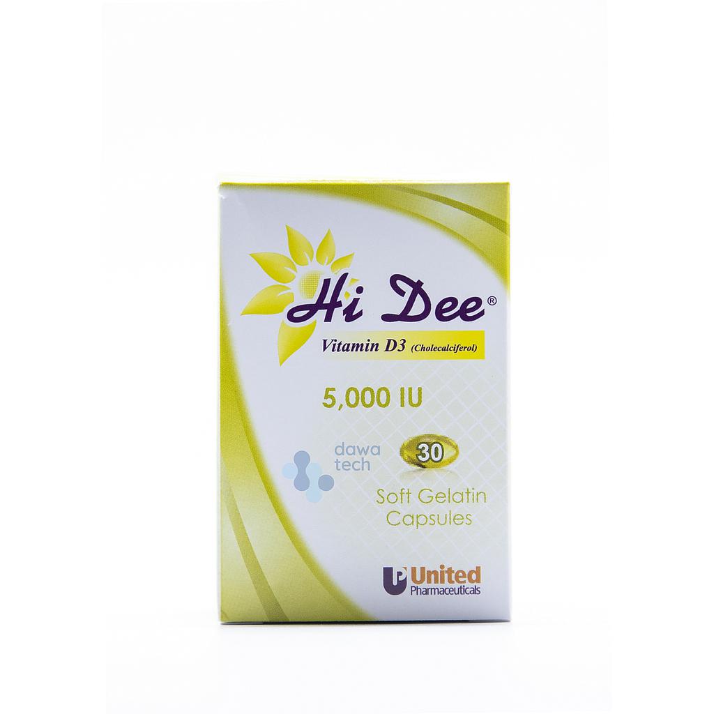 HI DEE 5.000 IU 30 CAP
