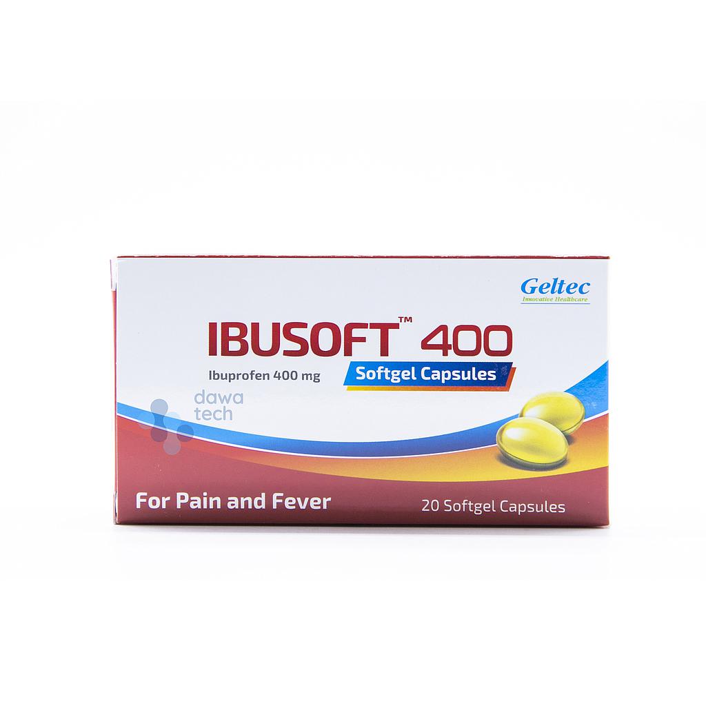 IBUSOFT 400MG 20SOTGEL