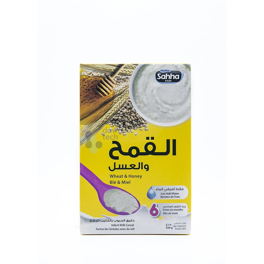 SAHHA WHEAT &amp;HONEY W\MILK 250